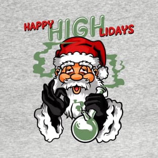 Adult Apparel Happy High-lidays Tshirt T-Shirt